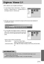 Предварительный просмотр 127 страницы Samsung Digimax V10 User Manual