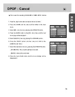 Preview for 74 page of Samsung DIGIMAX V4 Instructions Manual