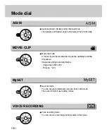 Предварительный просмотр 16 страницы Samsung DIGIMAX V4000 User Manual