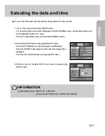 Предварительный просмотр 23 страницы Samsung DIGIMAX V4000 User Manual