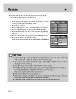 Предварительный просмотр 74 страницы Samsung DIGIMAX V4000 User Manual