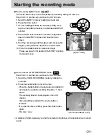 Предварительный просмотр 25 страницы Samsung DIGIMAX V50 User Manual