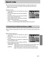 Предварительный просмотр 87 страницы Samsung DIGIMAX V50 User Manual