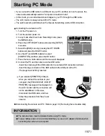 Предварительный просмотр 107 страницы Samsung DIGIMAX V70 User Manual