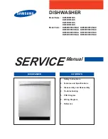 Preview for 1 page of Samsung DISHWASHER Service Manual