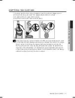 Предварительный просмотр 17 страницы Samsung DJ68-00264B User Manual