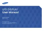 Samsung DM65D User Manual preview