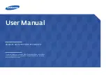 Preview for 1 page of Samsung DM82E-BM User Manual