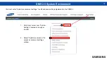Preview for 16 page of Samsung DMS2.5 Quick Reference Manual