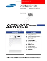 Предварительный просмотр 1 страницы Samsung DMS500TR series Service Manual