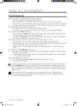 Предварительный просмотр 72 страницы Samsung DMT300 Series User Manual