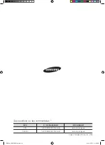 Предварительный просмотр 64 страницы Samsung DMT400 series User Manual