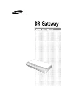 Samsung DRGW User Manual preview
