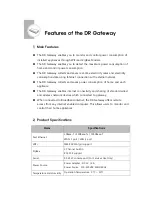 Preview for 2 page of Samsung DRGW User Manual