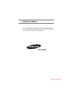 Preview for 48 page of Samsung DS-21G5 Owner'S Instructions Manual