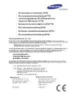 Preview for 2 page of Samsung DS 5007S KEYSET Quick Reference Manual