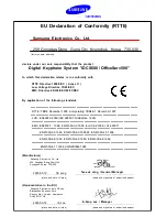 Preview for 3 page of Samsung DS-5014D User Manual