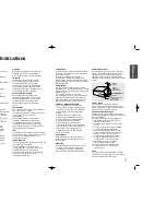 Preview for 3 page of Samsung DS80 - MM Micro System Instruction Manual