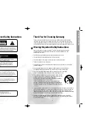 Предварительный просмотр 2 страницы Samsung DSB-3800 Instructions For Use Manual