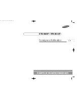 Preview for 3 page of Samsung DTB-B360F Instructions For Use Manual