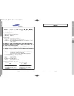 Preview for 43 page of Samsung DTB-B570E Instructions For Use Manual