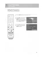 Preview for 45 page of Samsung DTB-H260F - HDTV Terrestrial Receiver Owner'S Instructions Manual