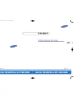 Samsung DTB-H550F Instructions For Use Manual preview