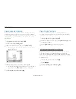 Предварительный просмотр 32 страницы Samsung DualView TL210 Manual Del Usuario