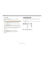 Предварительный просмотр 36 страницы Samsung DualView TL210 Manual Del Usuario