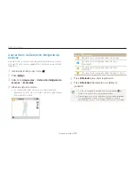 Предварительный просмотр 37 страницы Samsung DualView TL210 Manual Del Usuario