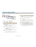 Предварительный просмотр 58 страницы Samsung DualView TL210 Manual Del Usuario