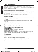 Предварительный просмотр 4 страницы Samsung DV CGC2 Series User Manual