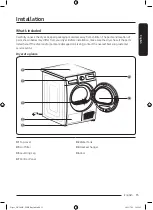 Предварительный просмотр 13 страницы Samsung DV CGC2 Series User Manual