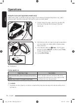 Предварительный просмотр 36 страницы Samsung DV CGC2 Series User Manual