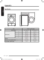 Предварительный просмотр 48 страницы Samsung DV CGC2 Series User Manual