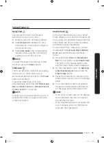 Предварительный просмотр 39 страницы Samsung DV M52 Series User Manual