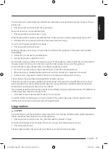 Предварительный просмотр 11 страницы Samsung DV10B9750 Series User Manual