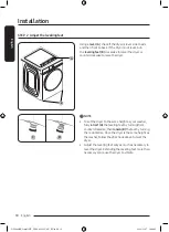 Предварительный просмотр 18 страницы Samsung DV10B9750 Series User Manual