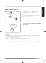 Предварительный просмотр 21 страницы Samsung DV10B9750 Series User Manual