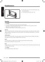 Предварительный просмотр 44 страницы Samsung DV10B9750 Series User Manual