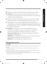 Предварительный просмотр 7 страницы Samsung DV10K6500EU User Manual