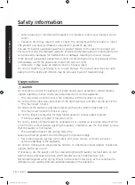 Предварительный просмотр 10 страницы Samsung DV10K6500EU User Manual