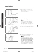 Предварительный просмотр 28 страницы Samsung DV10K6500EU User Manual