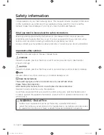 Предварительный просмотр 4 страницы Samsung DV10K6500EV User Manual