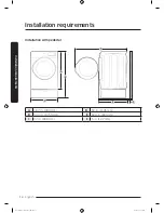 Предварительный просмотр 14 страницы Samsung DV10K6500EV User Manual