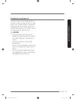 Предварительный просмотр 17 страницы Samsung DV10K6500EV User Manual