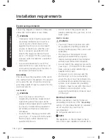 Предварительный просмотр 18 страницы Samsung DV10K6500EV User Manual