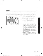 Предварительный просмотр 31 страницы Samsung DV10K6500EV User Manual