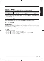 Preview for 17 page of Samsung DV10T9720 Series Manual