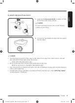 Preview for 21 page of Samsung DV10T9720 Series Manual